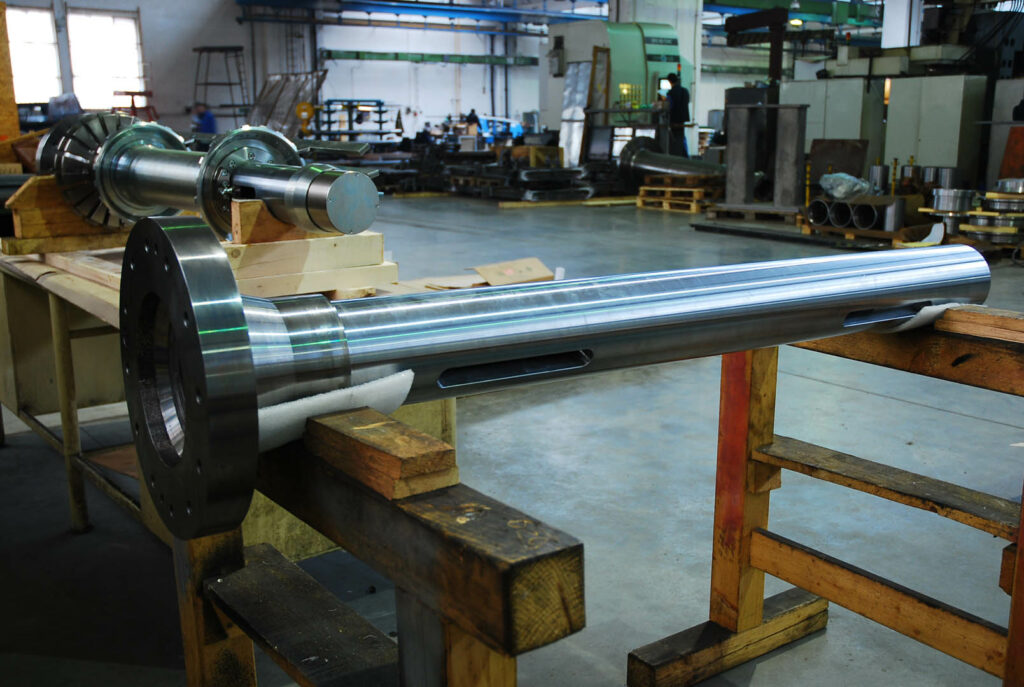rubber-industry-machined-rotor-for-rubber-extrusion